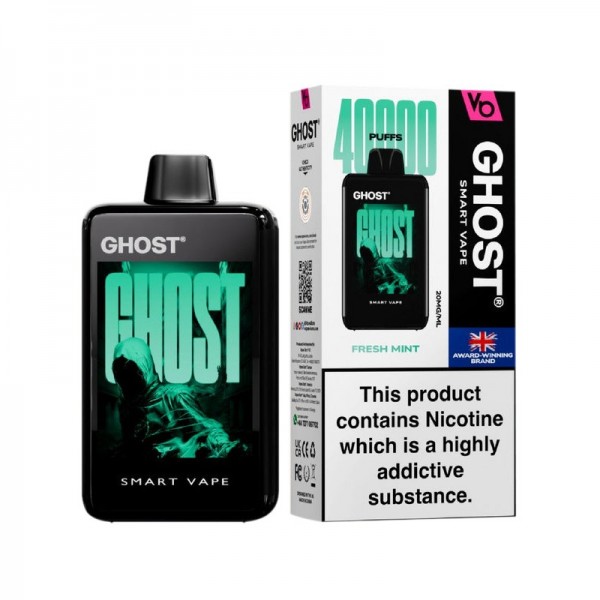Ghost Smart Vape 40000 Puffs Reusable Vape