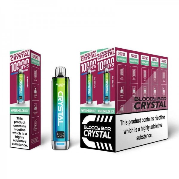 Bloody Bar Crystal 10000 Reusable Vape Cheap Discount
