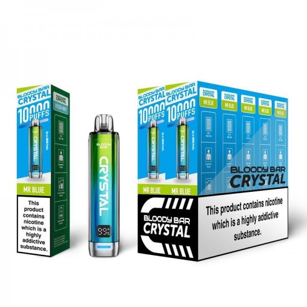 Bloody Bar Crystal 10000 Reusable Vape Cheap Discount