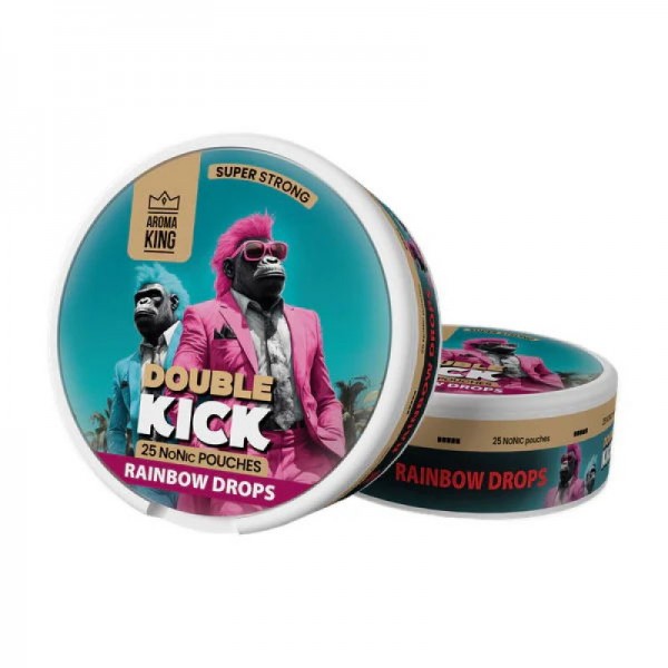 Aroma King Double Kick Nicotine Pouches (25 pouches/box)