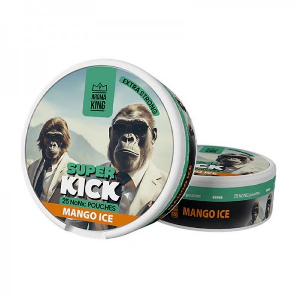 Aroma King Super Kick Nicotine Pouches (25 pouches/box)