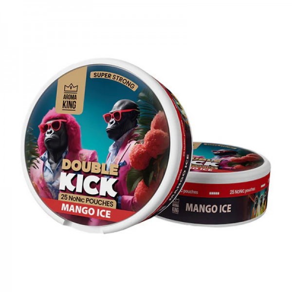 Aroma King Double Kick Nicotine Pouches (25 pouches/box)