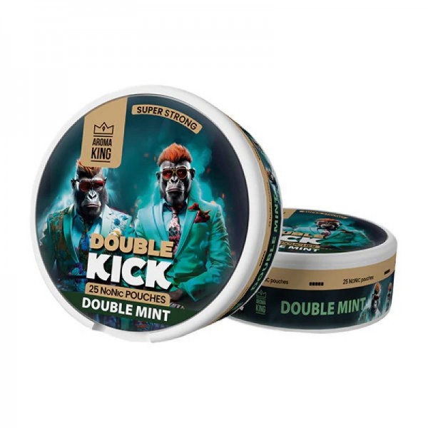Aroma King Double Kick Nicotine Pouches (25 pouches/box)
