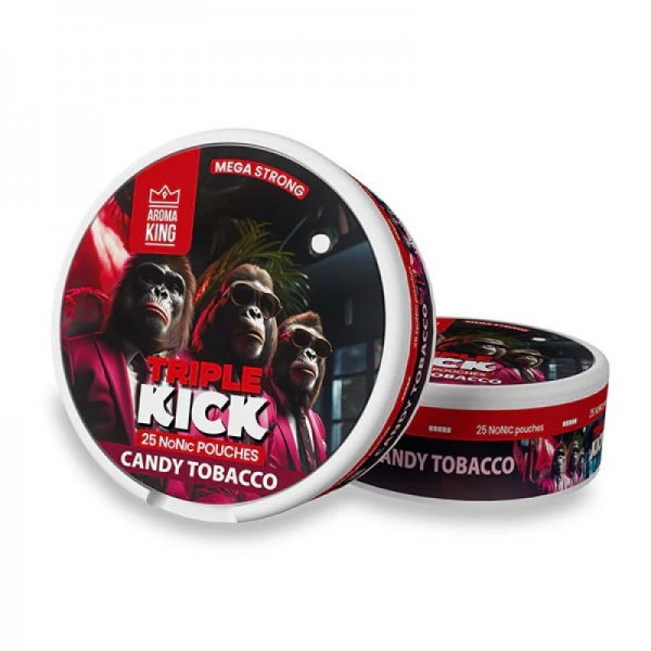 Aroma King Triple Kick Nicotine Pouches (25 pouches/box)