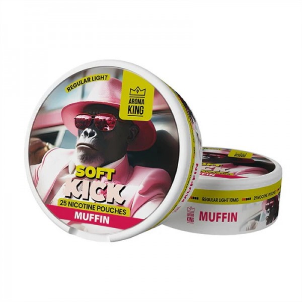 Aroma King Soft Kick Nicotine Pouches (25 pouches/box)