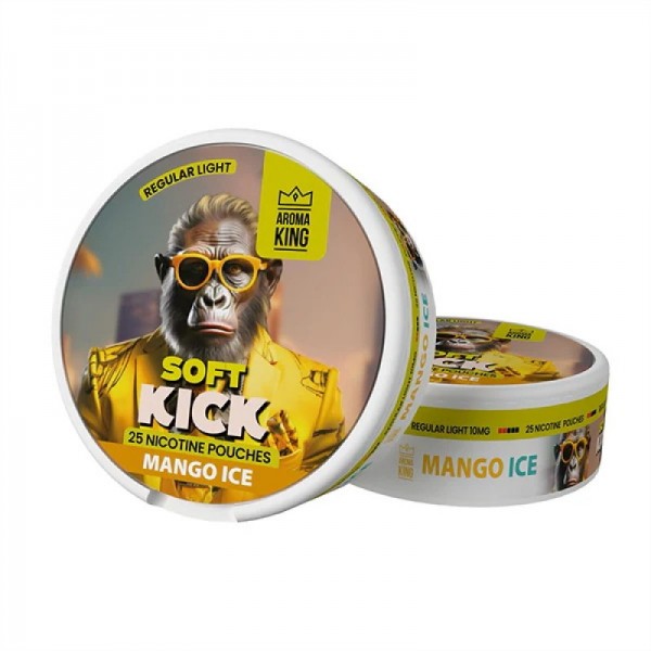 Aroma King Soft Kick Nicotine Pouches (25 pouches/box)
