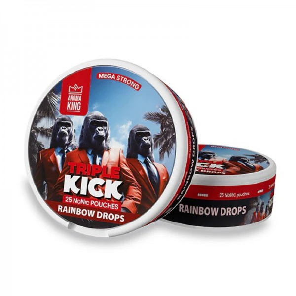 Aroma King Triple Kick Nicotine Pouches (25 pouches/box)
