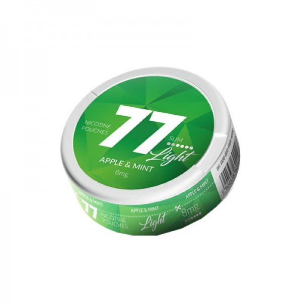 77 Slim Light Nicotine Pouches  (20 pouches/box)