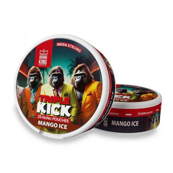 Aroma King Triple Kick Nicotine Pouches (25 pouches/box)