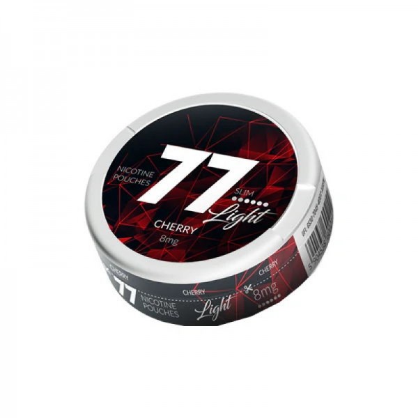 77 Slim Light Nicotine Pouches  (20 pouches/box)