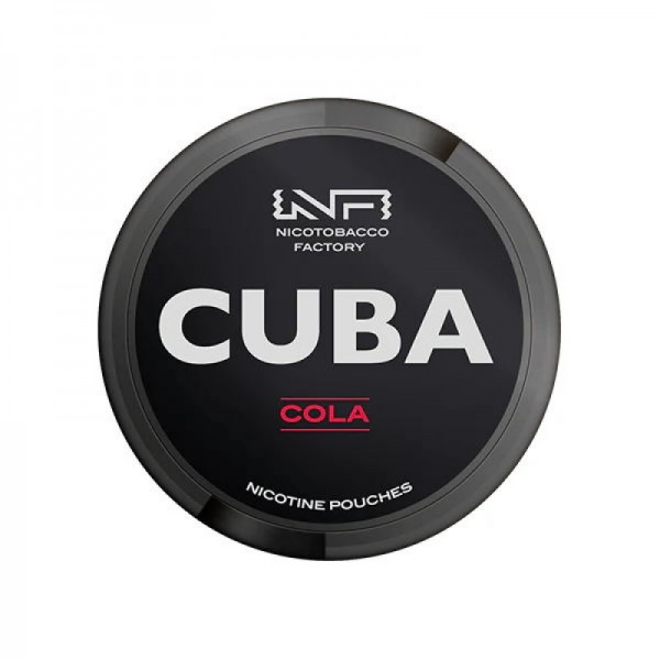 CUBA Black Nicotine Pouches  (25 pouches/box)