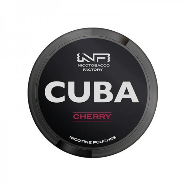 CUBA Black Nicotine Pouches  (25 pouches/box)