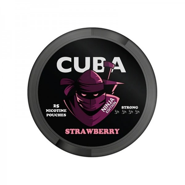 CUBA Ninja Nicotine Pouches (25 pouches/box)