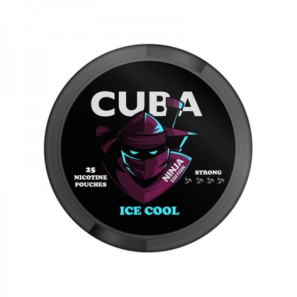 CUBA Ninja Nicotine Pouches (25 pouches/box)