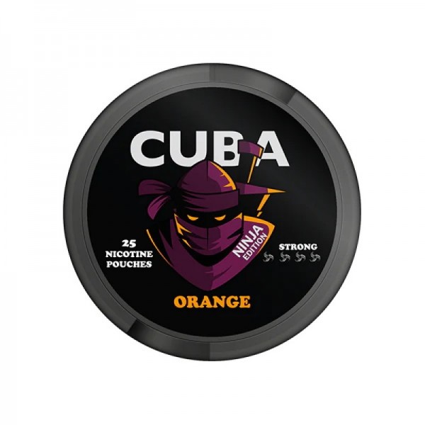 CUBA Ninja Nicotine Pouches (25 pouches/box)