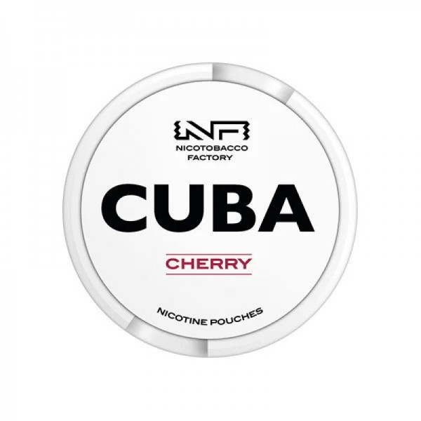 CUBA White Nicotine Pouches  (25 pouches/box)