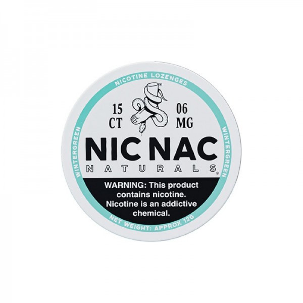 Nic Nac Naturals Nicotine Lozenge Tablets (15pcs/box)