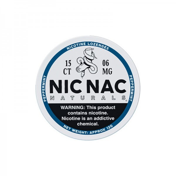 Nic Nac Naturals Nicotine Lozenge Tablets (15pcs/box)