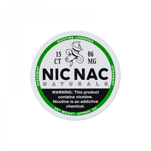 Nic Nac Naturals Nicotine Lozenge Tablets (15pcs/box)