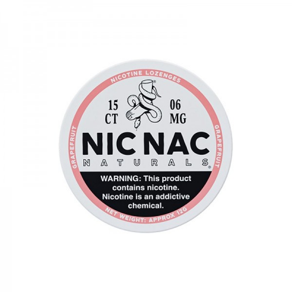 Nic Nac Naturals Nicotine Lozenge Tablets (15pcs/box)