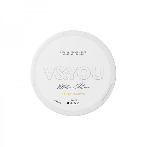 V&YOU White Edition Nicotine Pouches